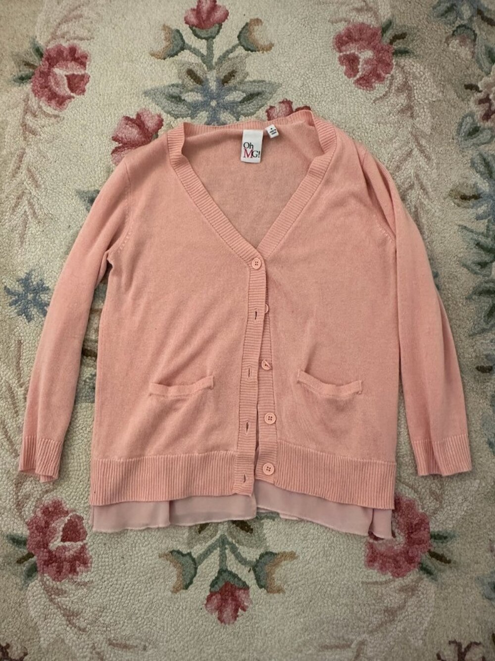 Pink Cardigan